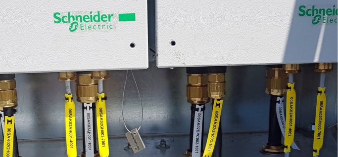 Electrical system installation work